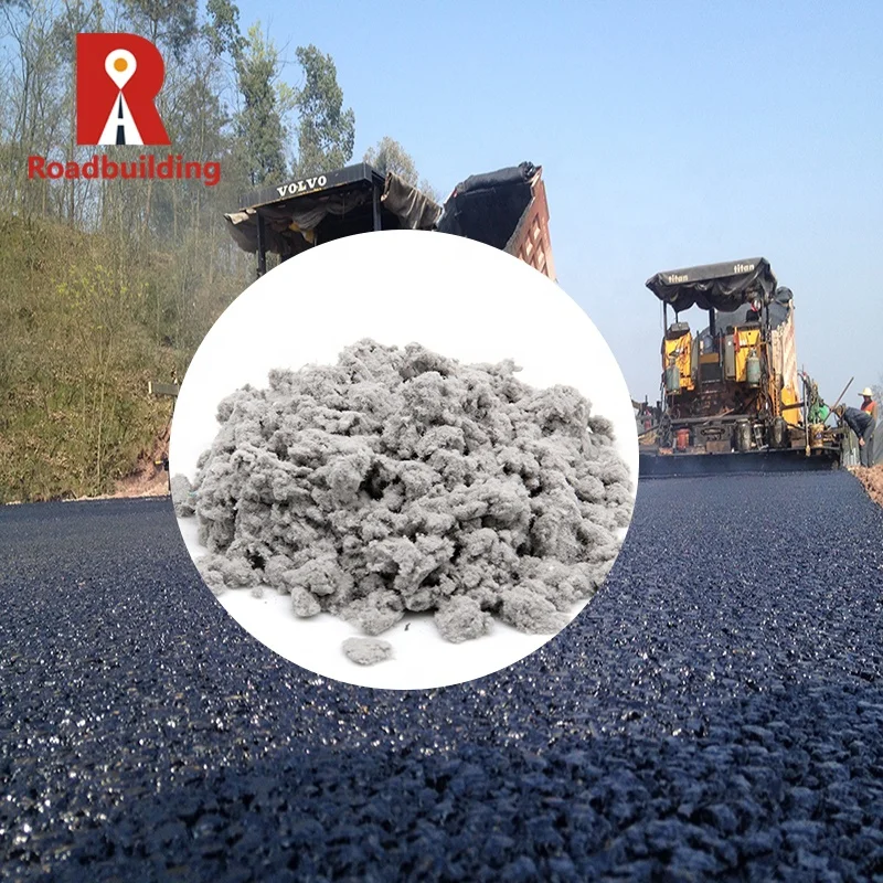 Cellulose Fiber Flocculated Lignin Fiber Cellulose Fiber For Asphalt 