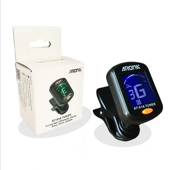 Aroma AT-01A guitar clip on tuner digital music tuner