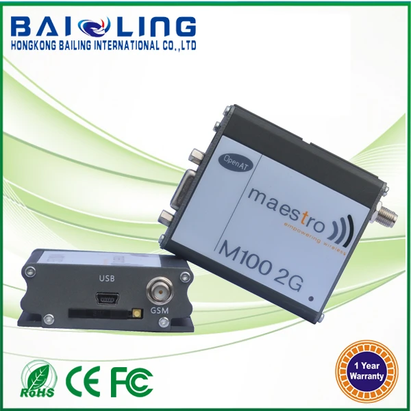 Беспроводной модем Maestro M100 3G Wavecom RS232 TCP/IP FTP OPEN AT