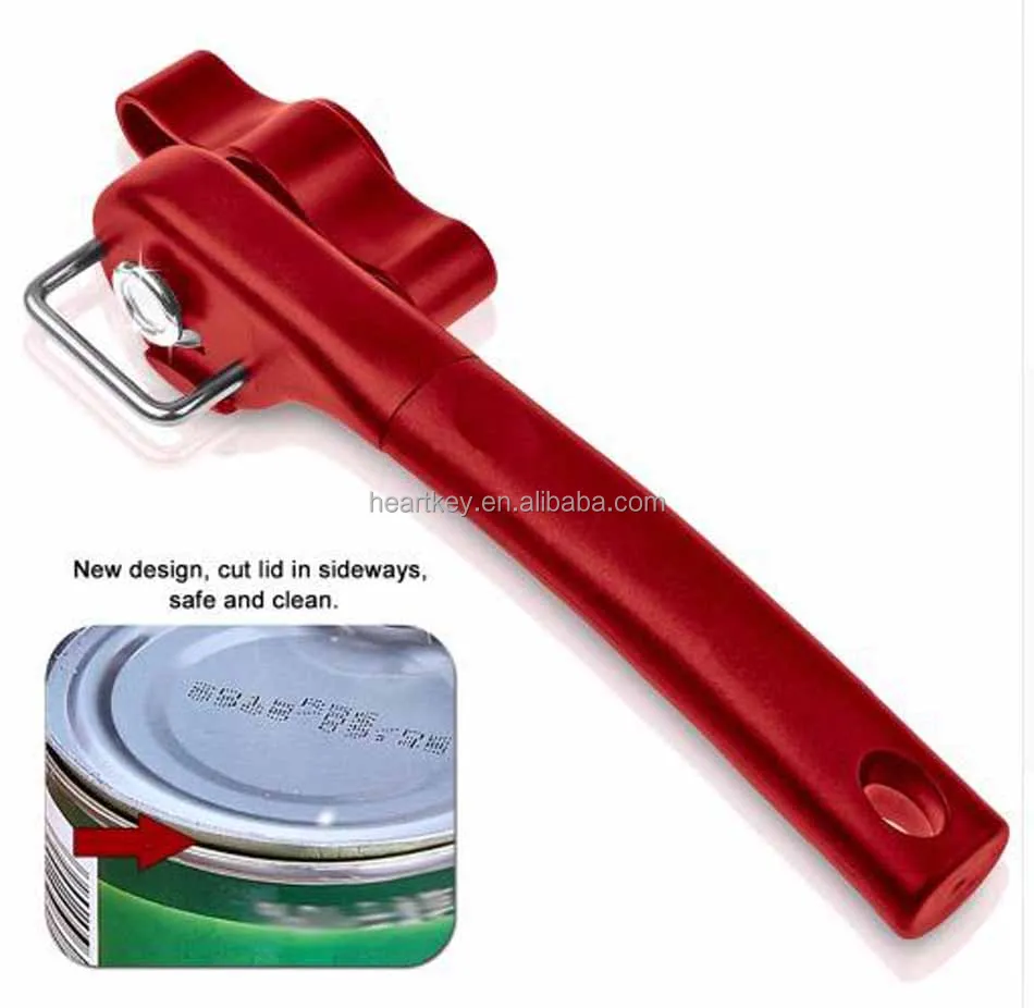  Safe Cut Can Opener, Smooth Edge Can Opener Ergonomic