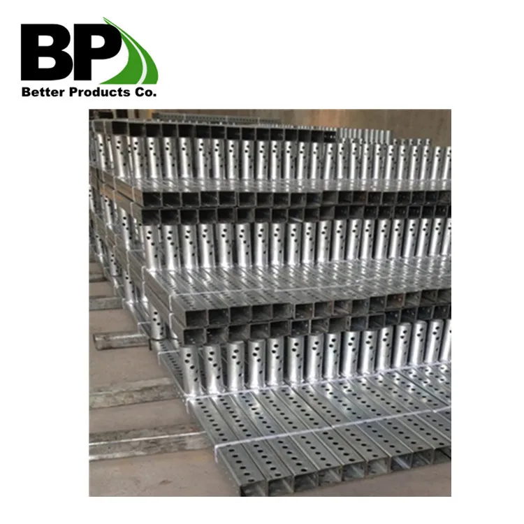 Конструкционные стальные баррикады Telespar квадратные трубные