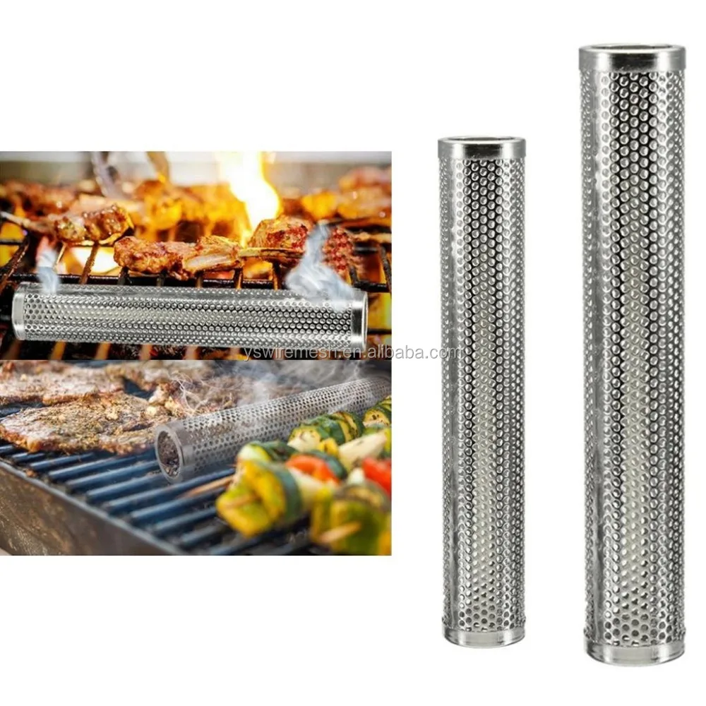 New Design Smoking Barbecue Grill Accessories Stainless Steel Cold Smoke  Generator for Baking Meat - China Pellet Smoker Tray and Rectangle Pellet  Smoker Tray price