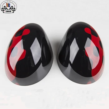 Plastic Side Wing Mirror Cover Cap Stick on Type for Mini Cooper F55 F56 F57 F54 F60 Gen 3