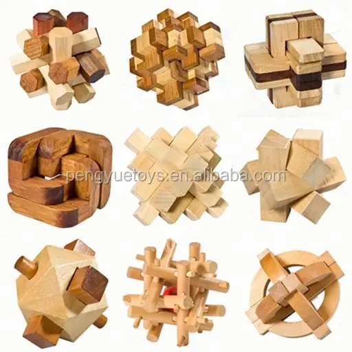 Gehirn Spiel Pädagogisches Puzzle Spiel Box Holz Magische Spielzeug Puzzle