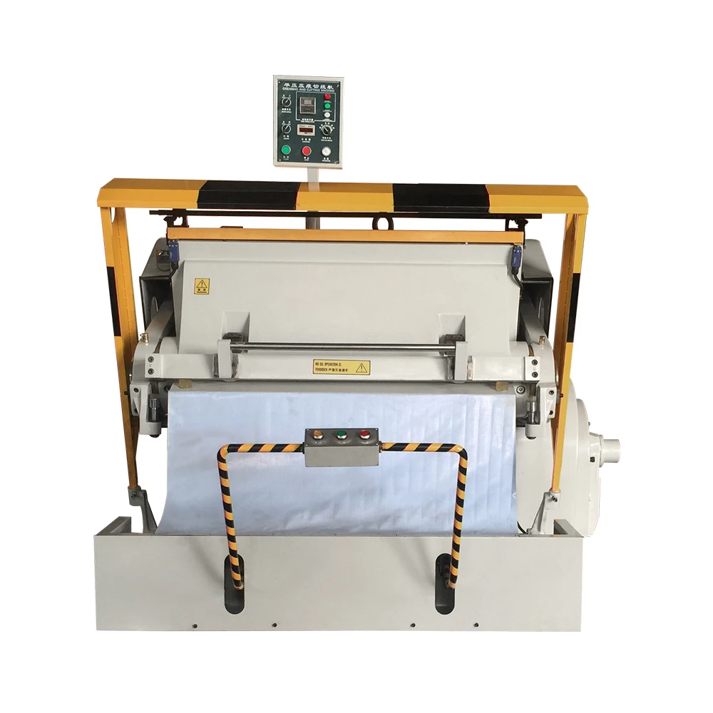ML930 Paper PVC EVA Sheet Cardstock Die Cutting Machine With Linoleum Cork