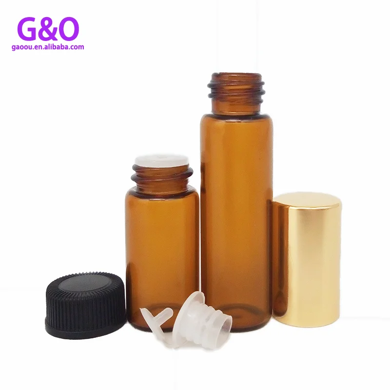 Leere 5ml 10ml Roll-on Flaschen aus Glas für ätherische Öle