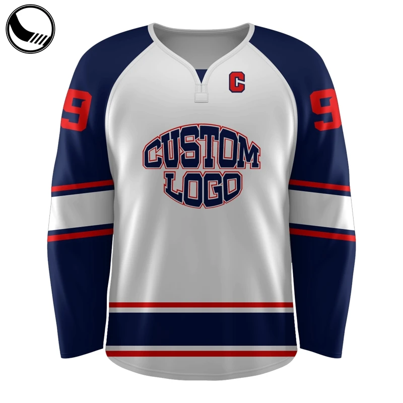 College Plain Custom Reversible Hockey Jerseys