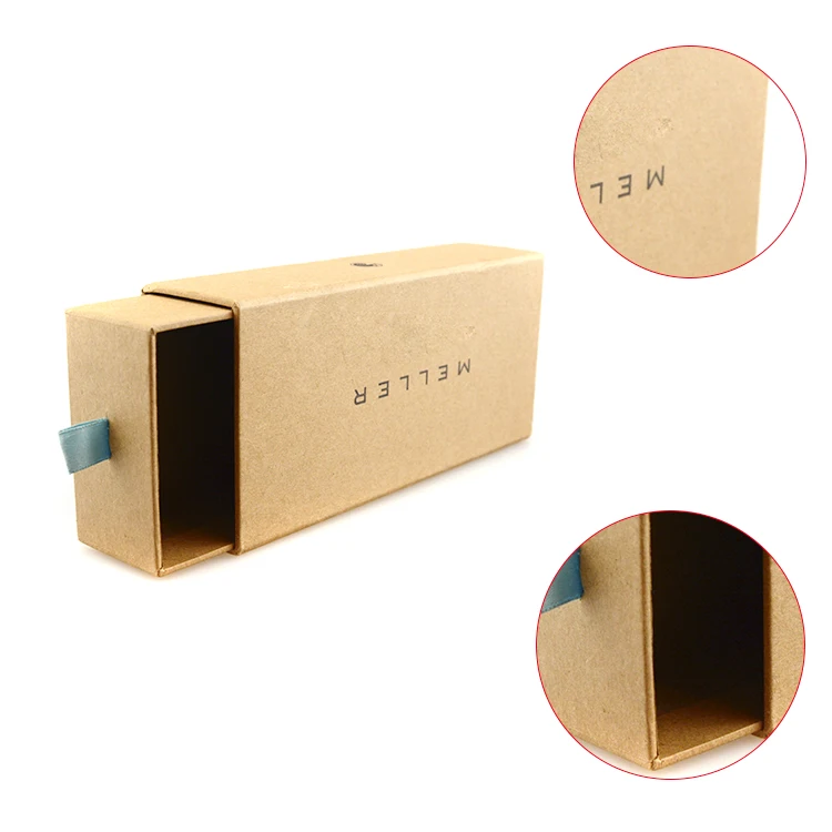 Custom Kraft Paper Box Slide Open Box Kraft Packaging Box