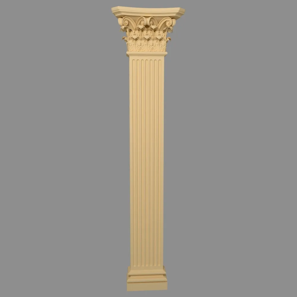 Custom Statue Marble Corinthian Pilaster