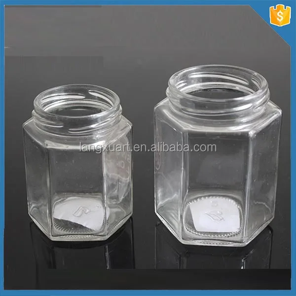 300ml Small Clear Mason Jar Bulk With Aluminium Lid Mini Food Container