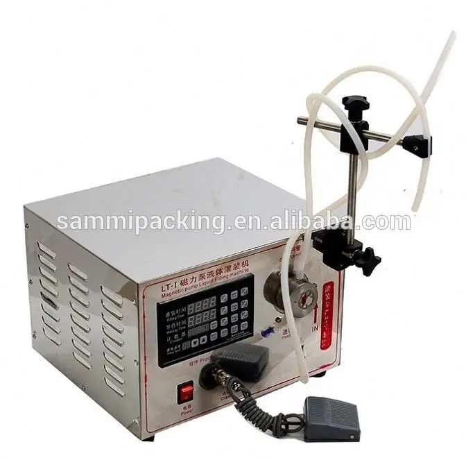 High quality stainless steel magnetic gear pump liquid filling machine