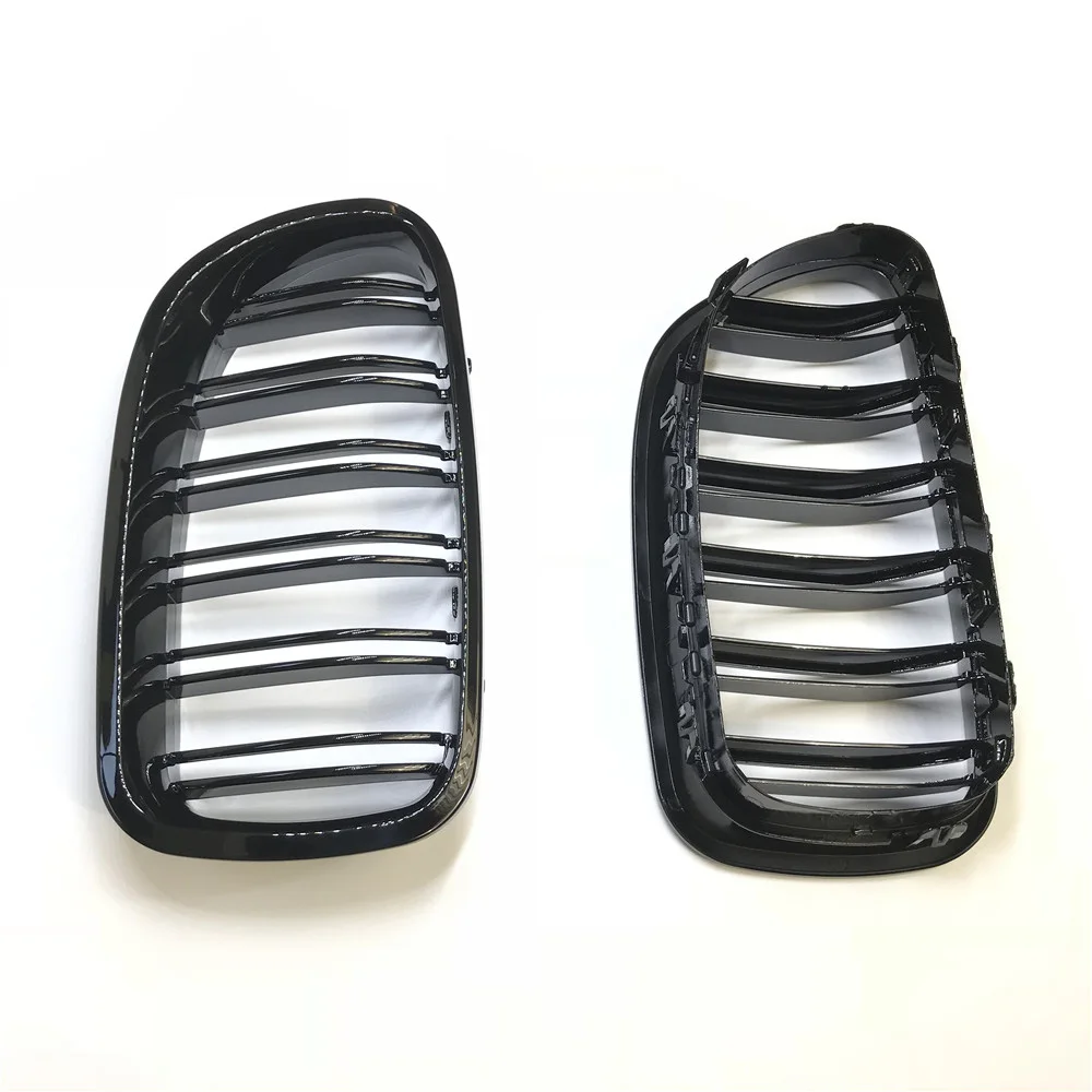 Передняя решетка радиатора BMW F10 5 Series 520i 523i 525i 530i 535i 2010 + глянцевая черная двойная решетка M5 стиль оптовая продажа