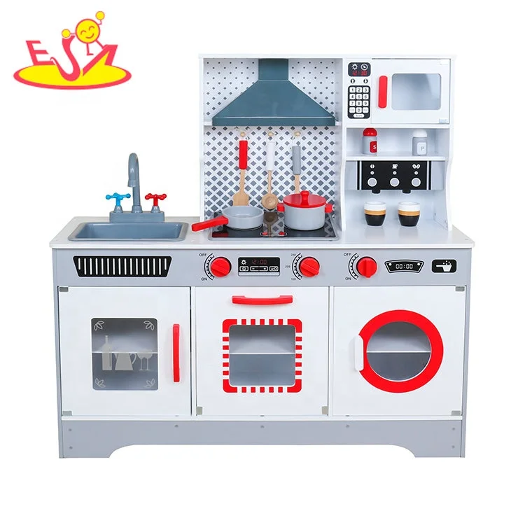 Juego Amazon Cocinitas Madera Juguetes De Cocina De Madera Para