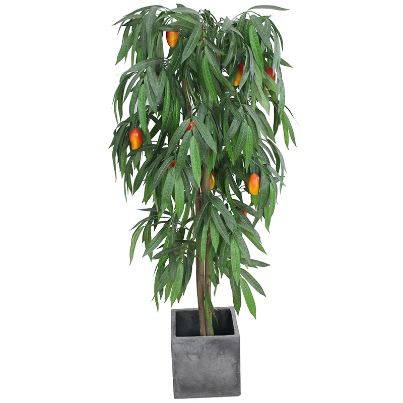 Evergreen Artificial Mango Tree Realistic Artificial Tree Simulation Mango Tree Large Interior Decoration