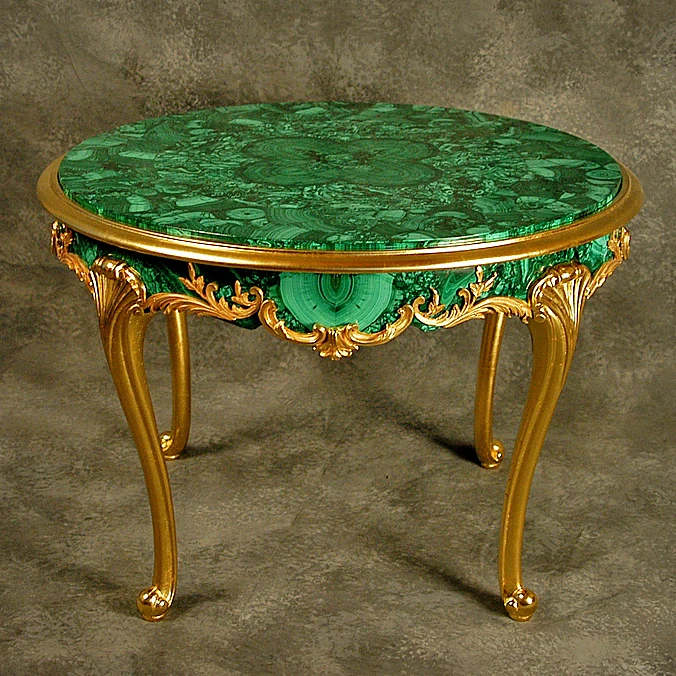 高級家具デザイン グリーンマーブル価格 マラカイト価格 テーブル