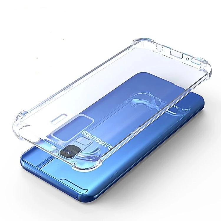 Anti-knock Silicon Case for Samsung Galaxy S10 Plus S7 S8 S9  Edge TPU Clear Cover for samsung NOTE 8 NOTE 9
