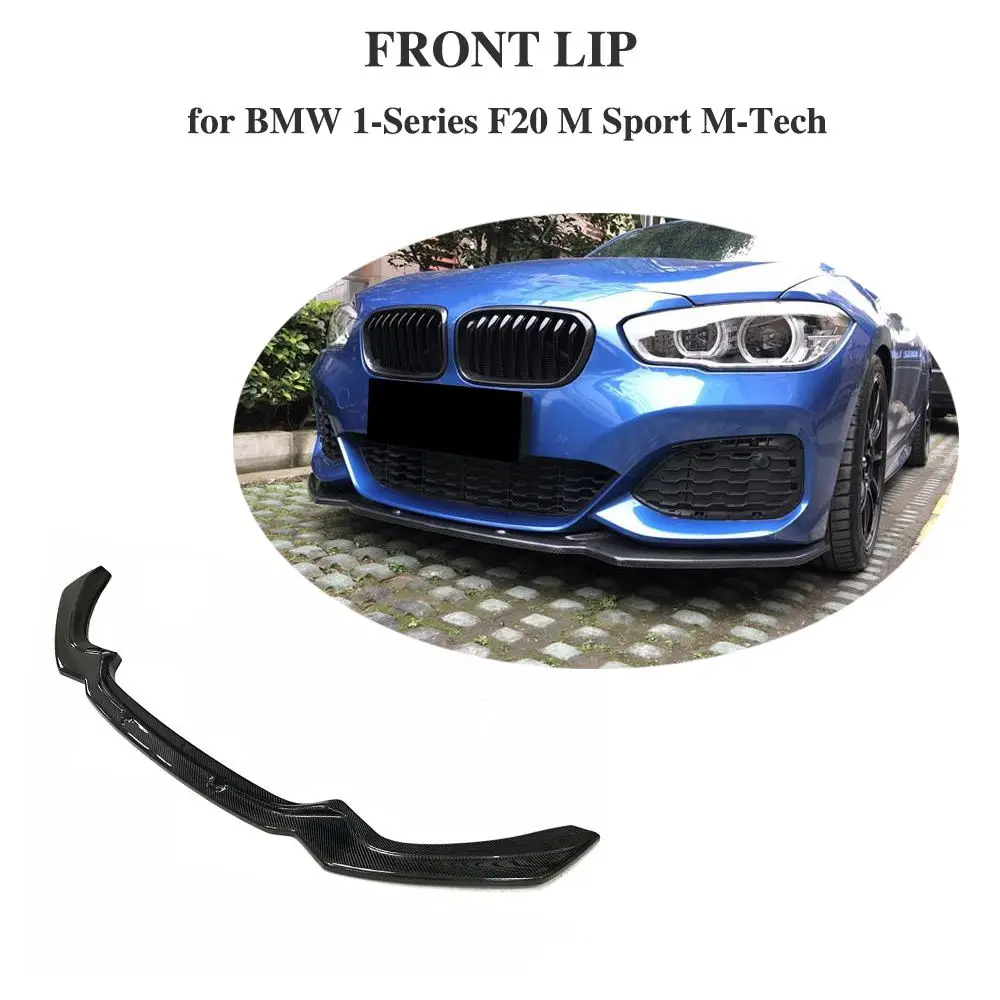 1i Carbon Fiber Front Bumper Lip Spoiler For Bmw F M Sport M Tech 16 18 Buy Front Spoiler For Bmw F F Front Lip Spoiler For Bmw 1i Product On Alibaba Com