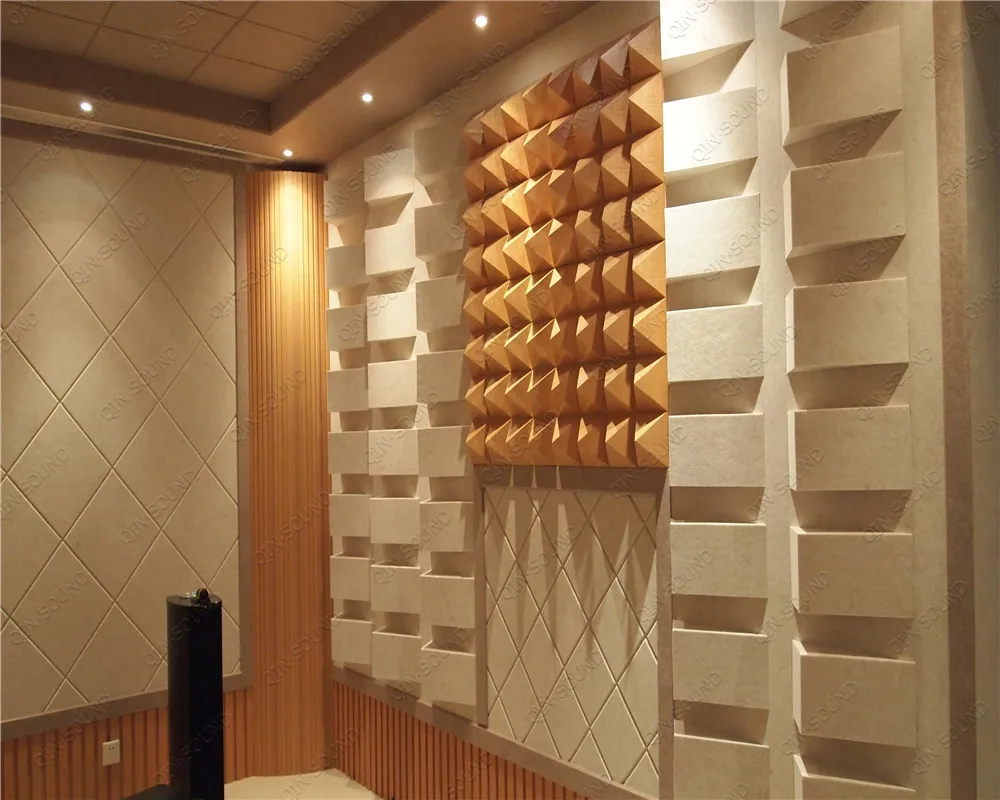 Cinema Diffusion Material Sound Quality Regulation Triangle Diffuser