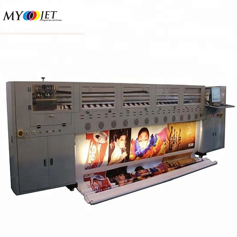 China High Speed Digital Printing Machine Starfire Solvent Printer