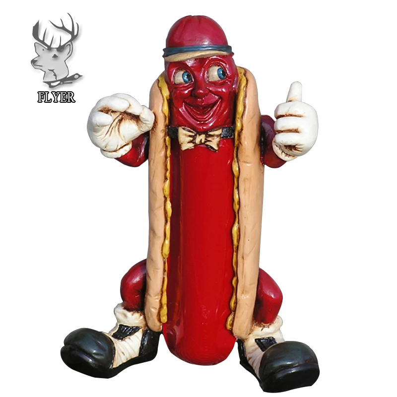 Large Outdoor Fiberglass Hotdog Sculpture For Sale Buy Fiberglass