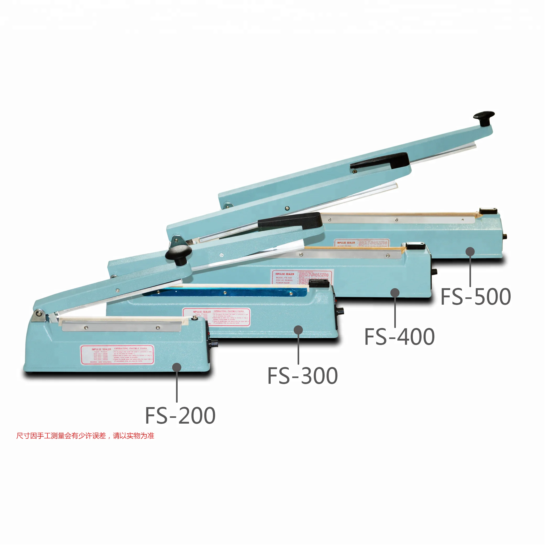 Manual Bag Sealing Machine Impulse Sealer Machine Cartons Plastic