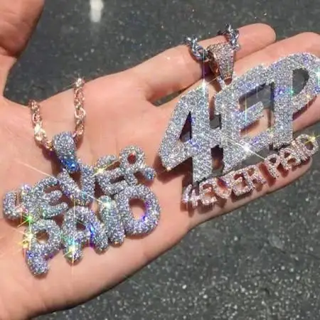 Custom hip hot sale hop jewelry