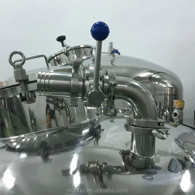 
 MZH-S 1000 литров из нержавеющей стальной клапан с подачей возуха-доказательство бак для хранения  