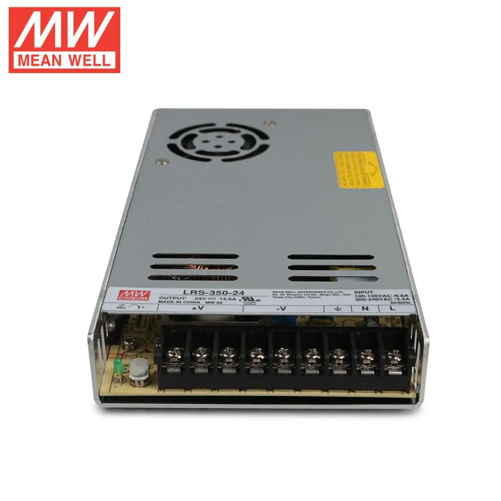 Switching Power Supply MEAN WELL LRS-350-24 Low profile 24V 350.4W 14
