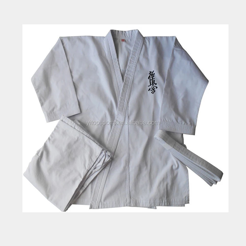 Details about   kimono kyokushin karaté white all size Adult/child 