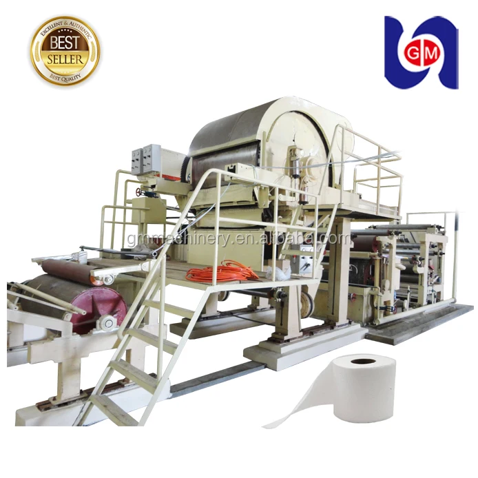Made Paper Recycling Equipment Roll Converting Plant Facial Napkin