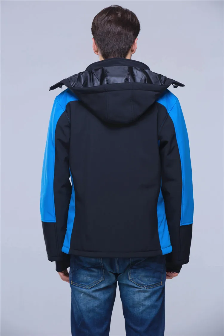 カスタム冬男性5 VのUSBバッテリー電気充電式暖房服自己加熱防水服暖房オートバイジャケット