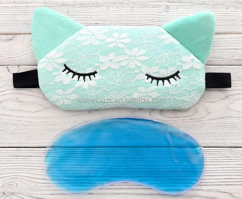 Animal Sommeil Masque pour Yeux des Animaux Masque de Sommeil Mignon Animal Sommeil Masque Doux Masque avec Sangle R/églable pour Dormir Eyepatch de repos Masque Masque de Nuit 4PCS