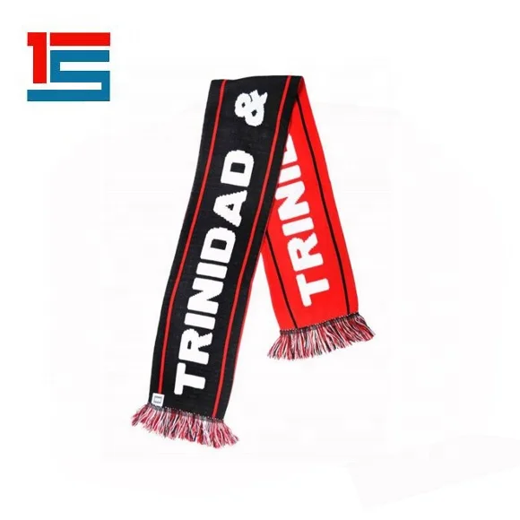 
Изготовленный на заказ двухсторонний вязаный шарф HD Madeira для футбола 