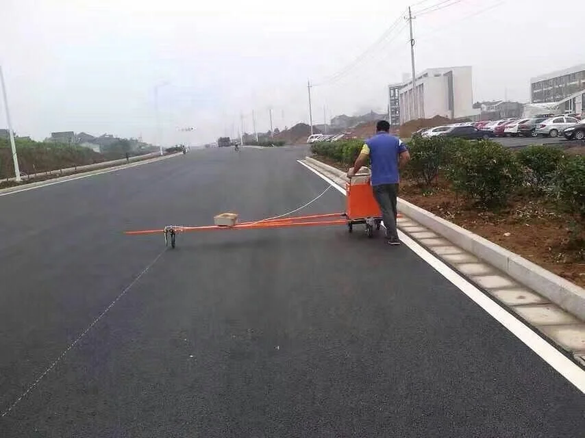 LXD машина для предварительной маркировки дорожной линии с ручным