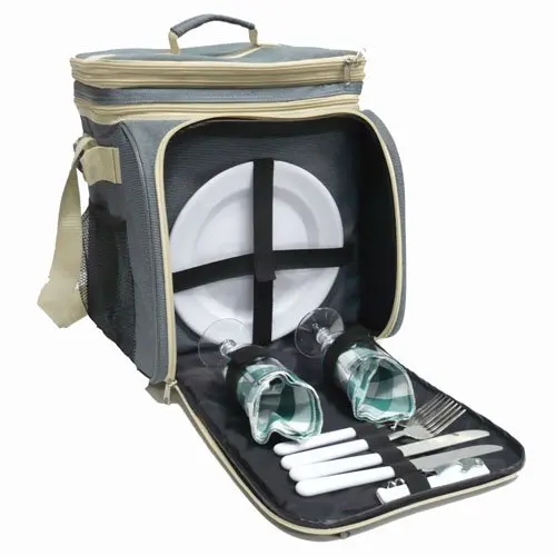 backpack picnic set for 2