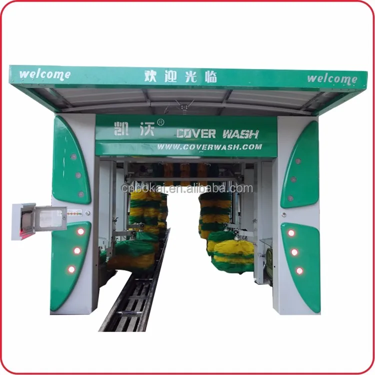 Lavadero De Autos Small Mobile Automatic Tunnel Car Wash Machine for Bridge Material and Car Washer Type Pdq Laserwash 360