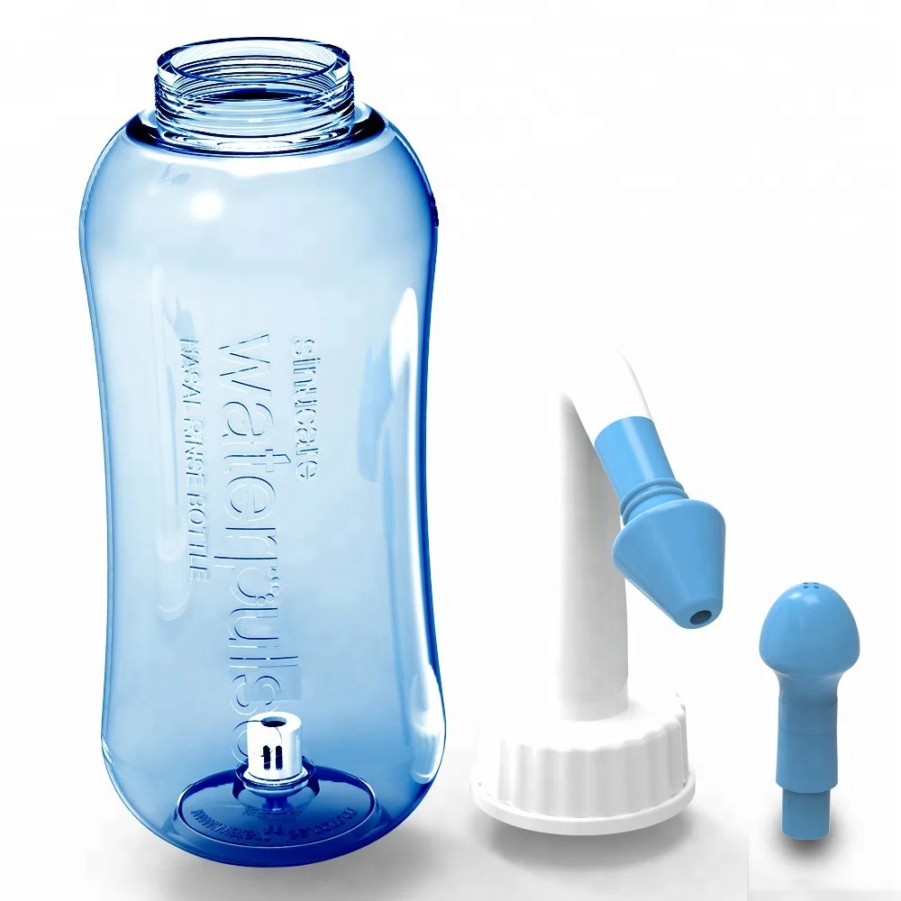 Waterpulse 300ml  Patent Rhinitis Nasal Wash Bottle Neti Pot Nose Cleaner Water Bottles