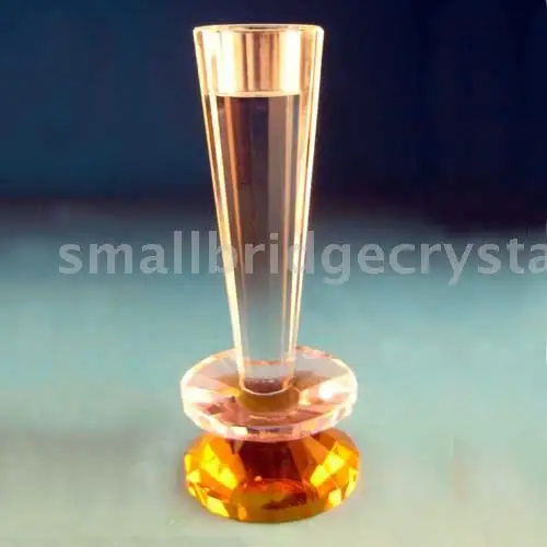 Small K9 Crystal Candle Holder for Table Decoration