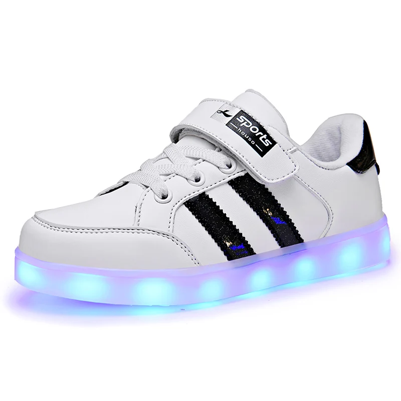 led walk shoes