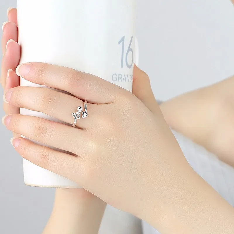 i love you heart ring 925| Alibaba.com