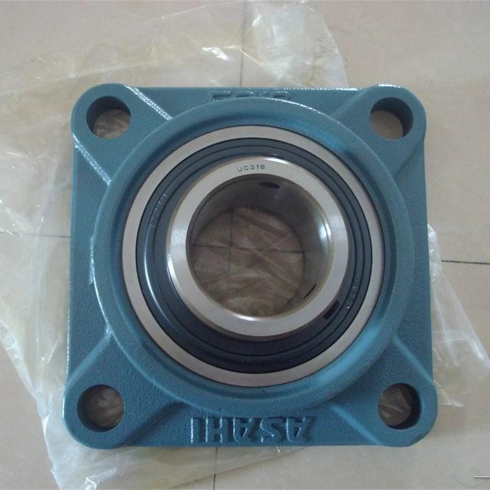 Square Flanged Bearings F206 Pillow Block Bearing UCF206 Insert Ball Bearing