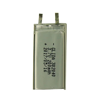 WHolesale price Rechargeable 302040 3.7V 200mah lithium ion battery li-polymer Battery