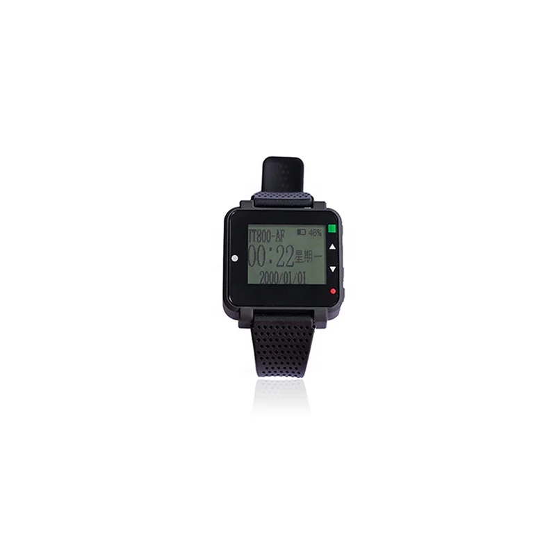 English Version Wireless Waterpoof Pager Watch System