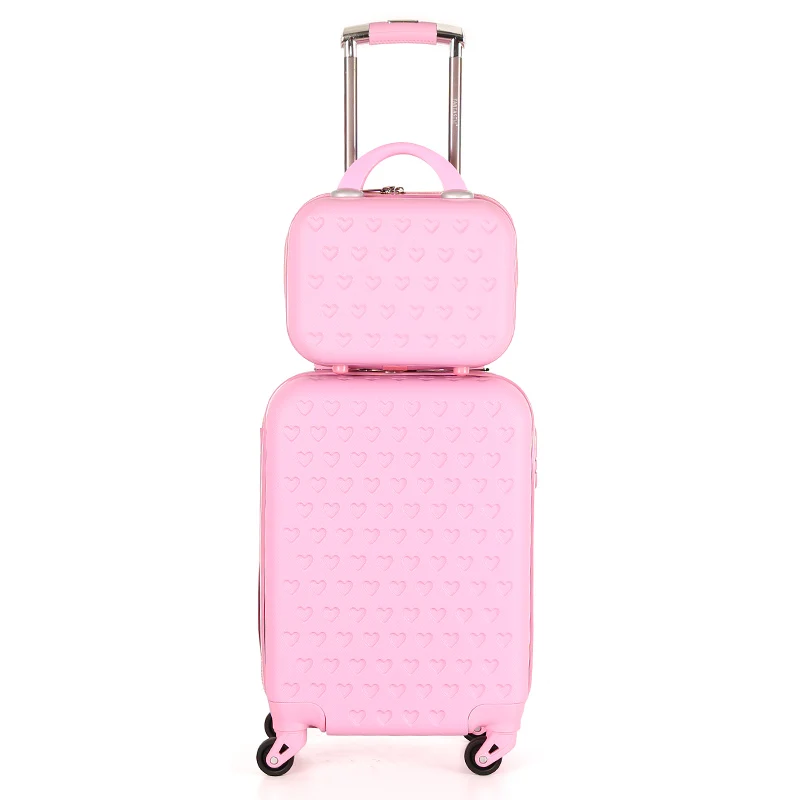 two piece suitcase set