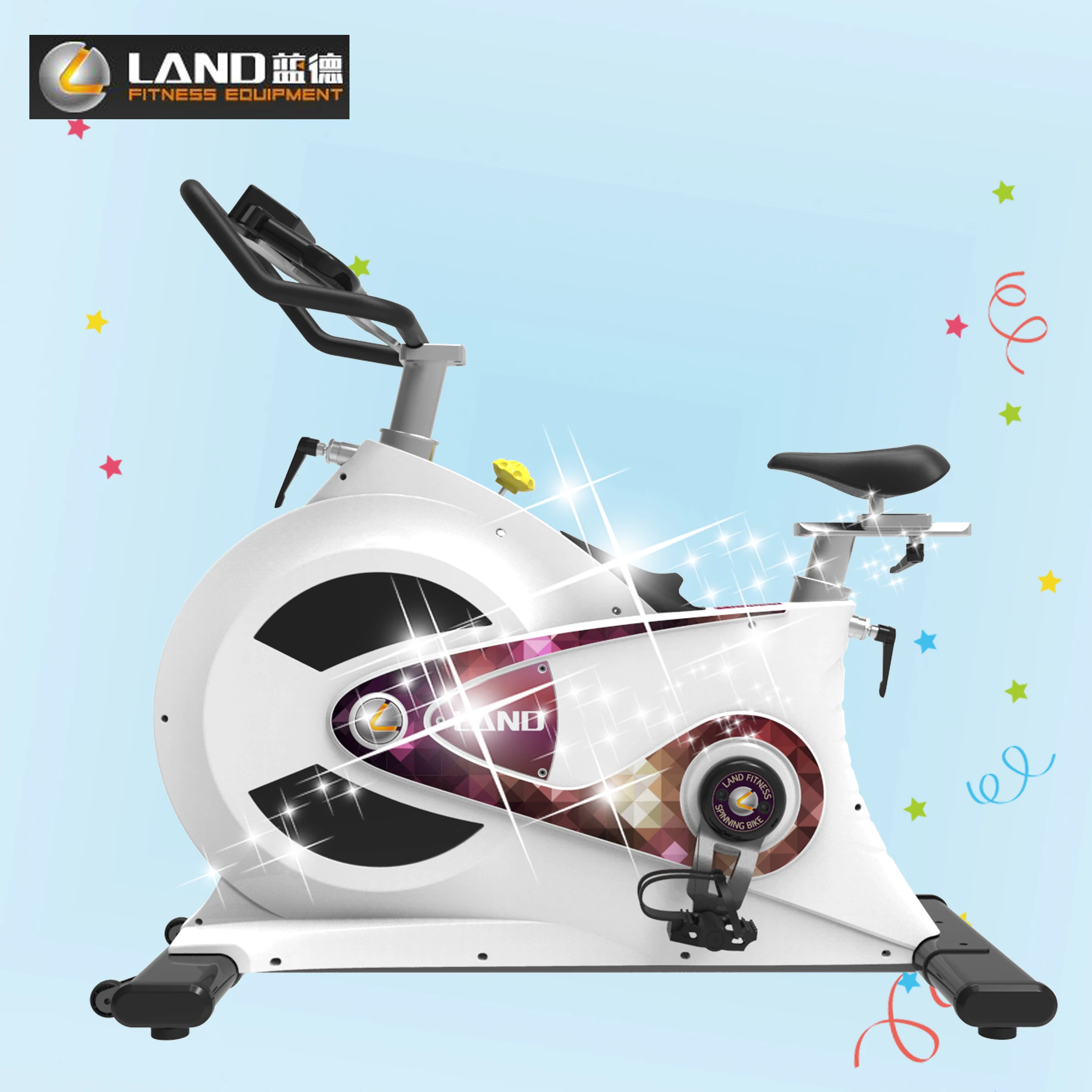 fitness club spin bike