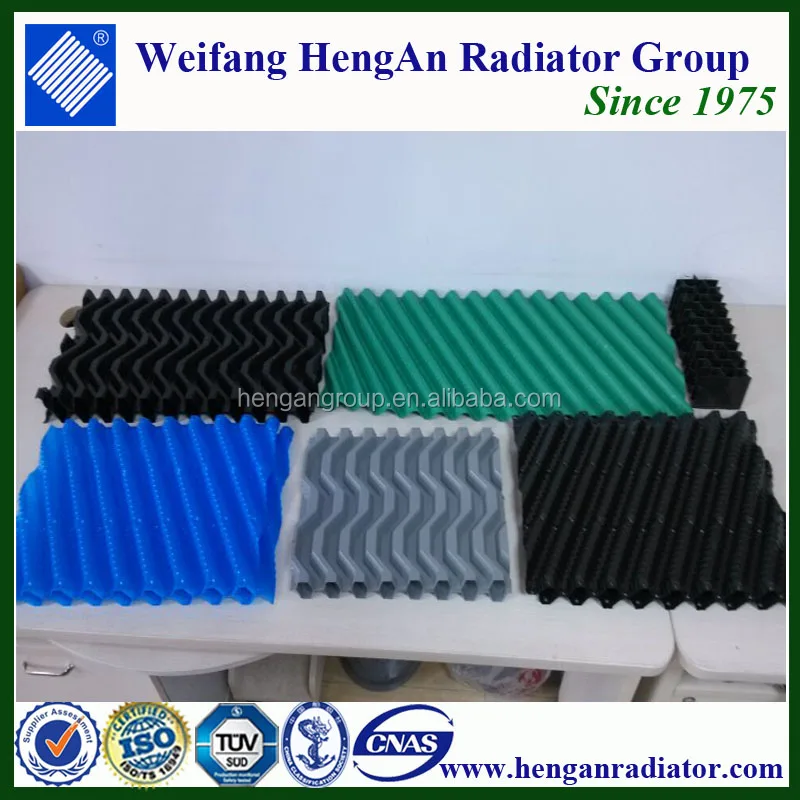 Evapco Cooling Tower Use Honeycomb Type Pvc Fills for Chemical Projects Philippines Russia Mexico Thaila