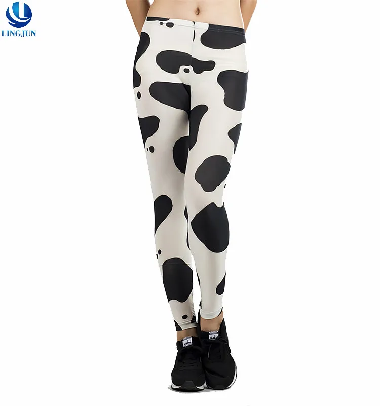 New Style Fashion Cow Printing Tight 