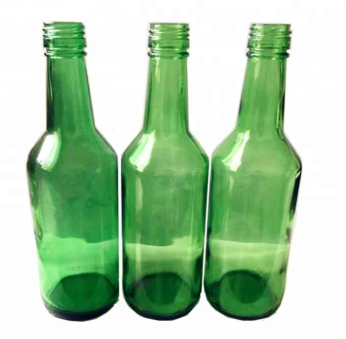 
360 мл Корейская Зеленая Бутылка для вина Soju для напитков 