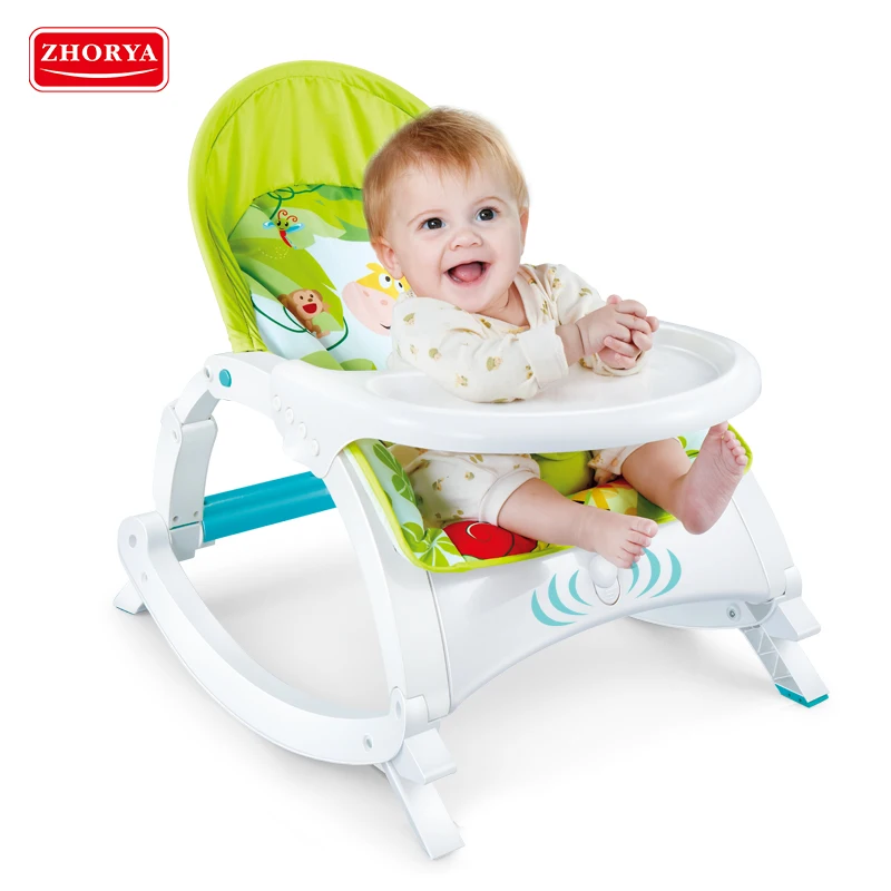 adjustable baby bouncer vibrating baby rocker rocking chair with