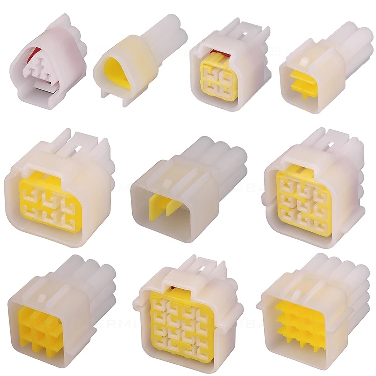 DJD031-1 3 pin h4 светодиодные фары провода штекер коннектор кромка